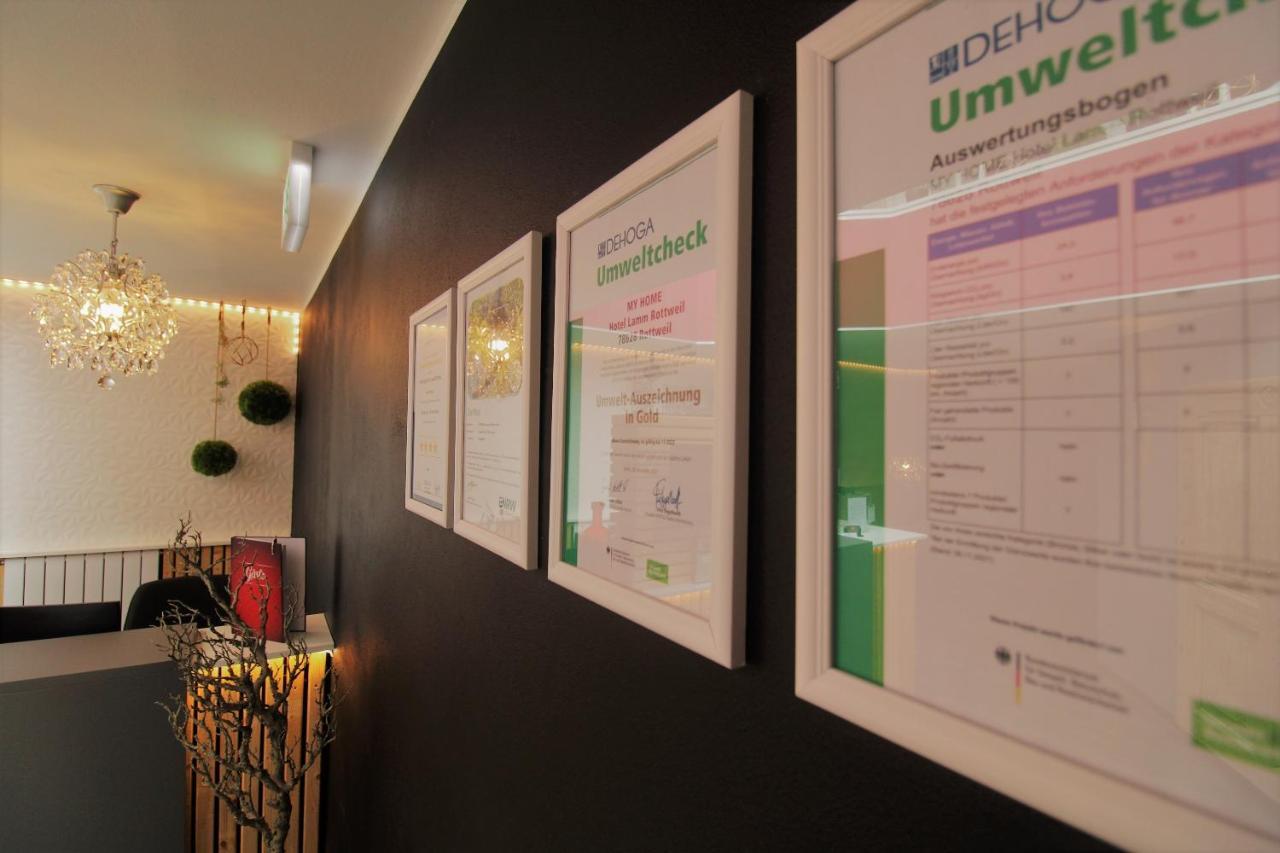 My Home Hotel Lamm Rottweil "Smart Home" Bagian luar foto