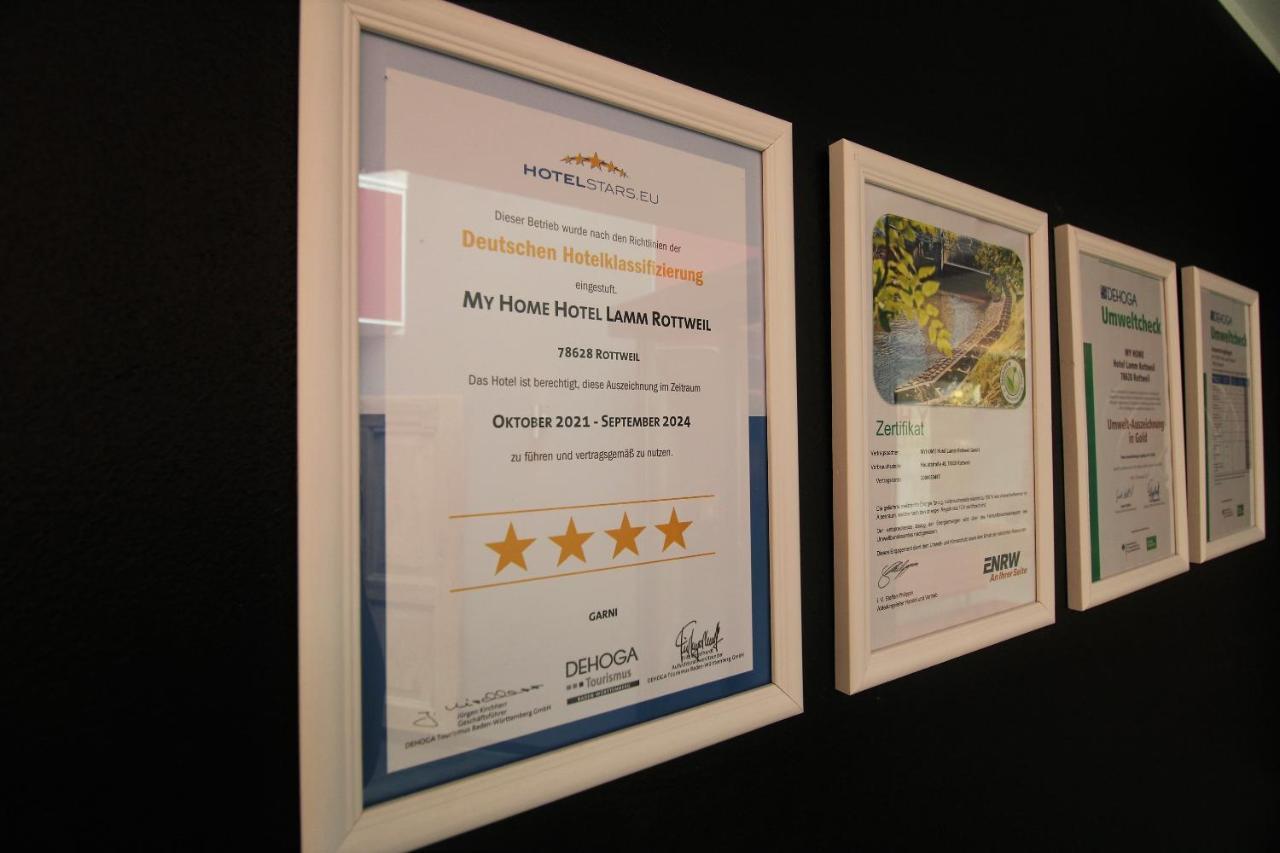My Home Hotel Lamm Rottweil "Smart Home" Bagian luar foto